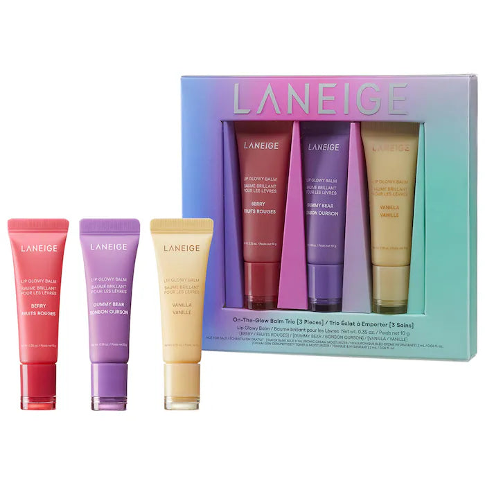 Value & Gift Sets
LANEIGE
On-the-Glow Lip Balm Trio